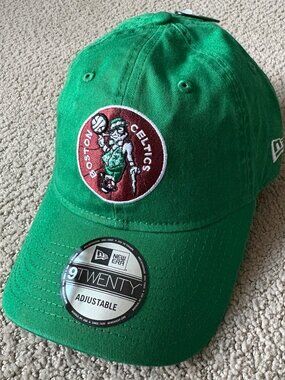 New Era Boston Celtics 9TWENTY Hardwood Classics 1968-1977 Adjustable Hat NWT